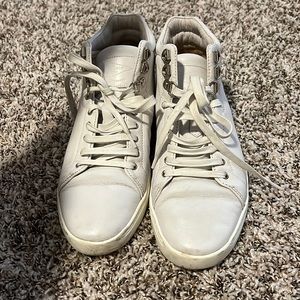 Rag & Bone Kent High-Top Leather Sneaker White